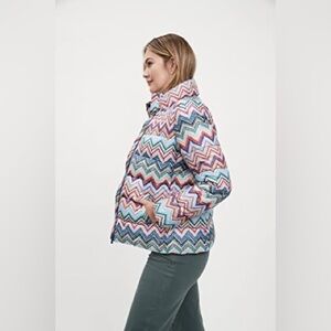 NWT FDJ - Printed Puffer Jacket multicolored size S